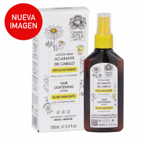 Loción aclarante del cabello Camomila Intea® REFLEJOS RUBIOS. Sin Alcohol.