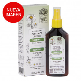 Locion aclarante del vello corporal y facial Camomila Intea® CUBREVELLO